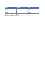 Page 8: table