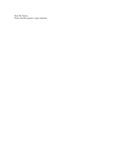 Page 1: the cover letter addressed to Ms Tipene